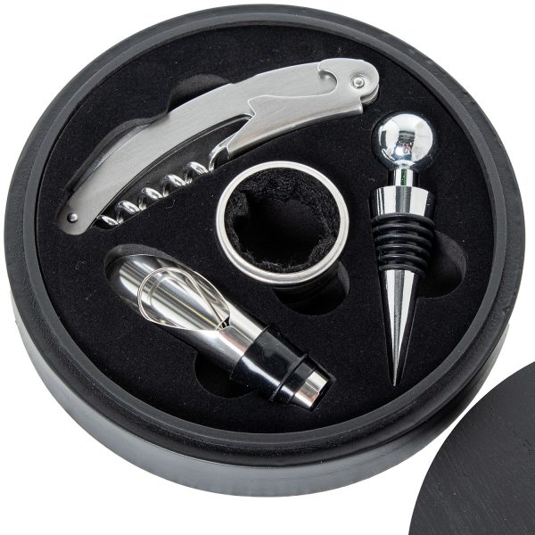 Set 4 utensilios vino